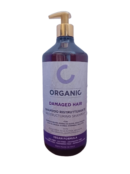 Shampoo Organic Cabelos Danificados 1L - Armazém da Cosmética