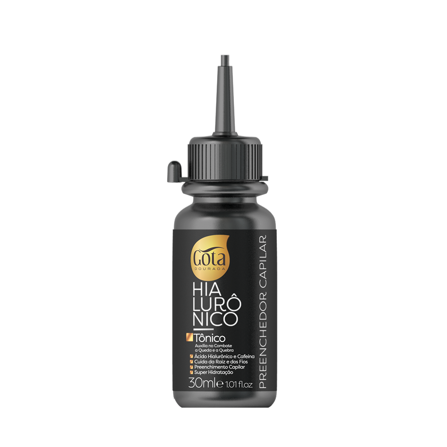 Tónico Preenchedor Hialurônico 30ml - Gota Dourada | Armazém da Cosmética