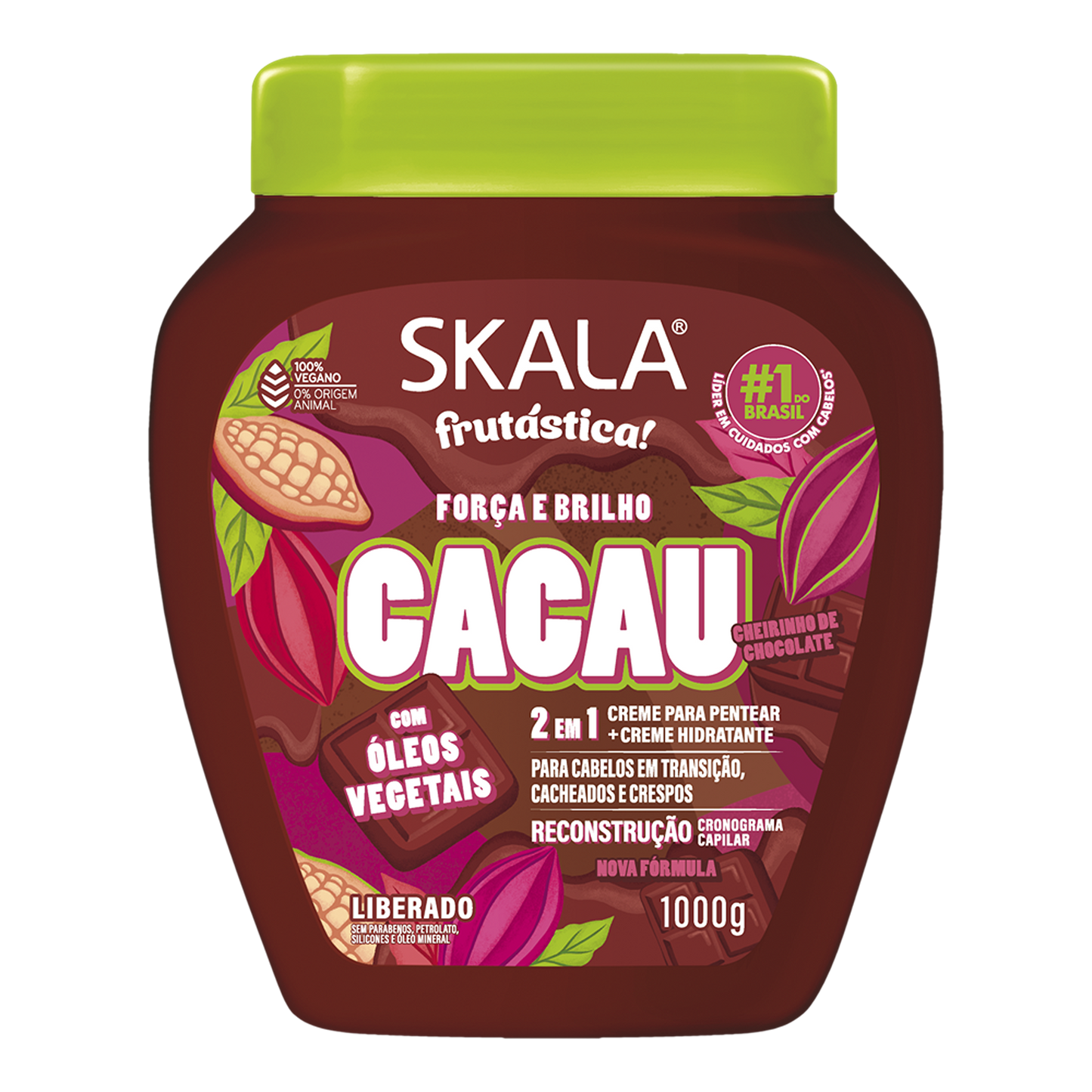 Skala Máscara Frutástica Cacau 1kg – Armazém da Cosmética