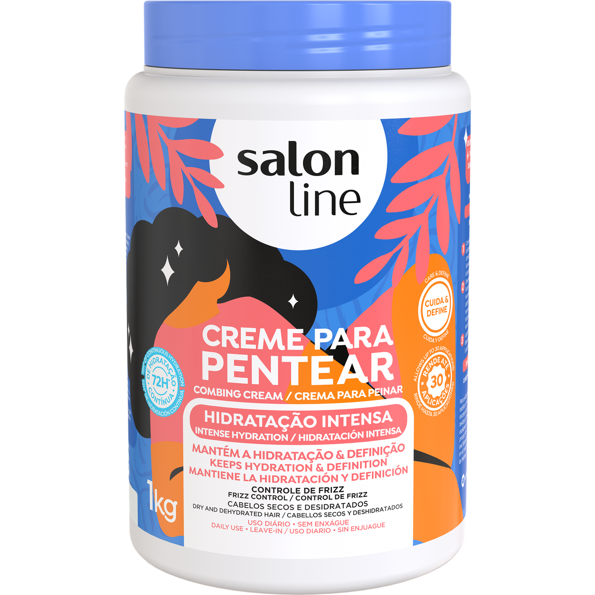 Salon Line Creme de Pentear Hidratação Intensa 1kg
