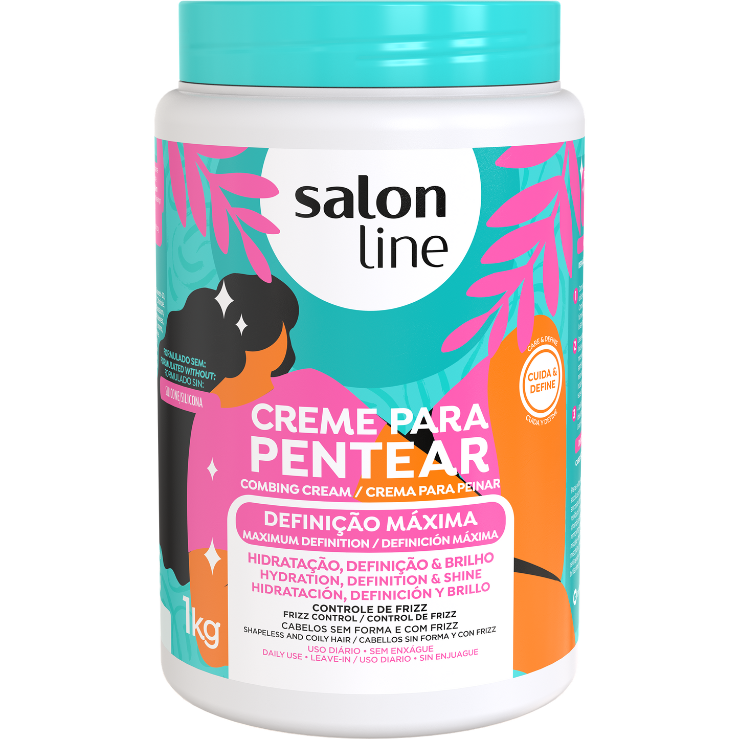 Salon Line Creme de Pentear Definição Máxima 1kg