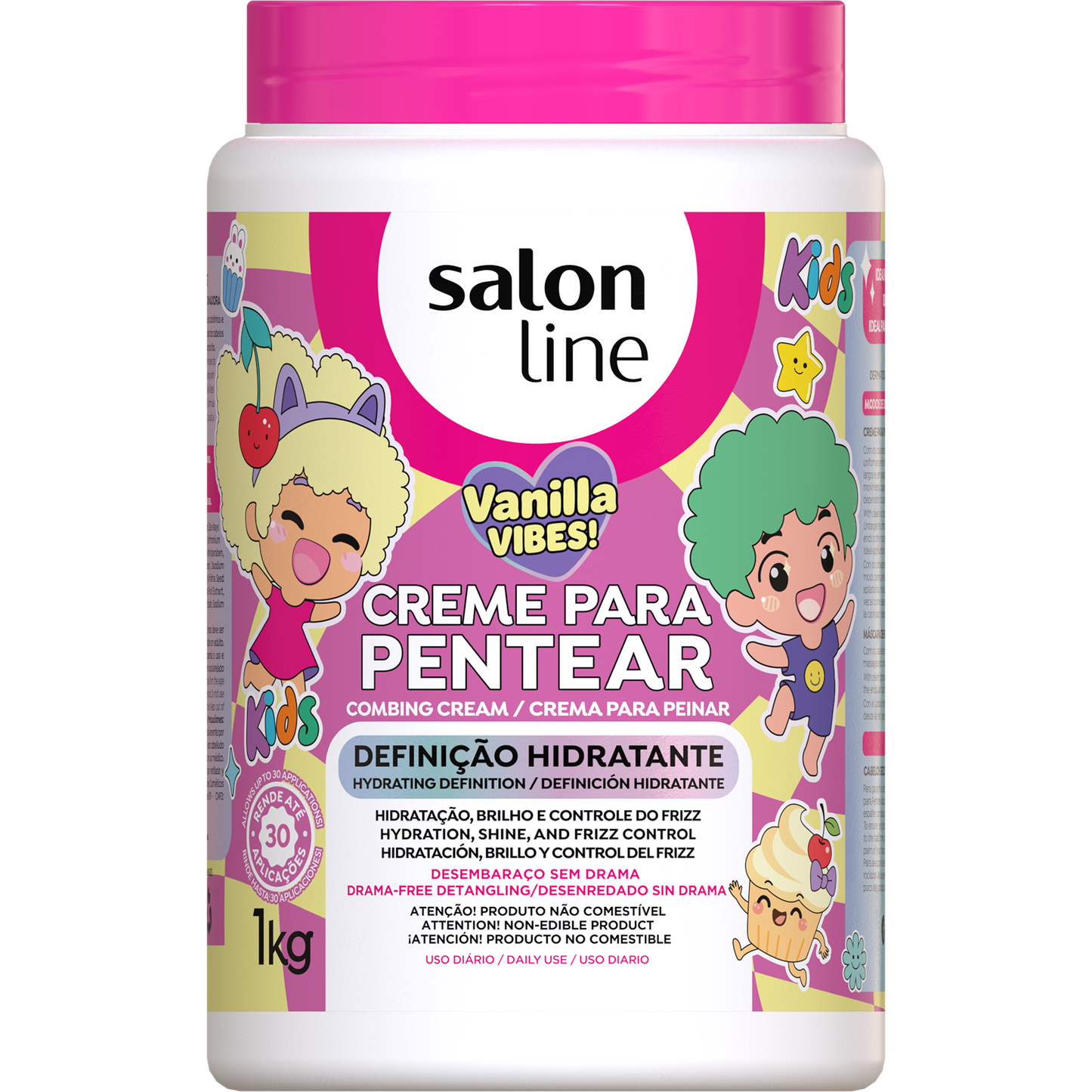 Salon Line Creme de Pentear Vanilla Vibes 1kg
