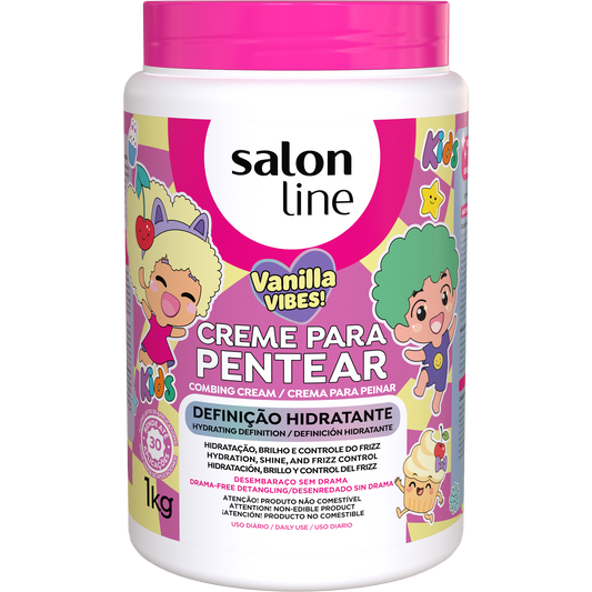 Salon Line Creme de Pentear Vanilla Vibes 1kg – Armazém da Cosmética