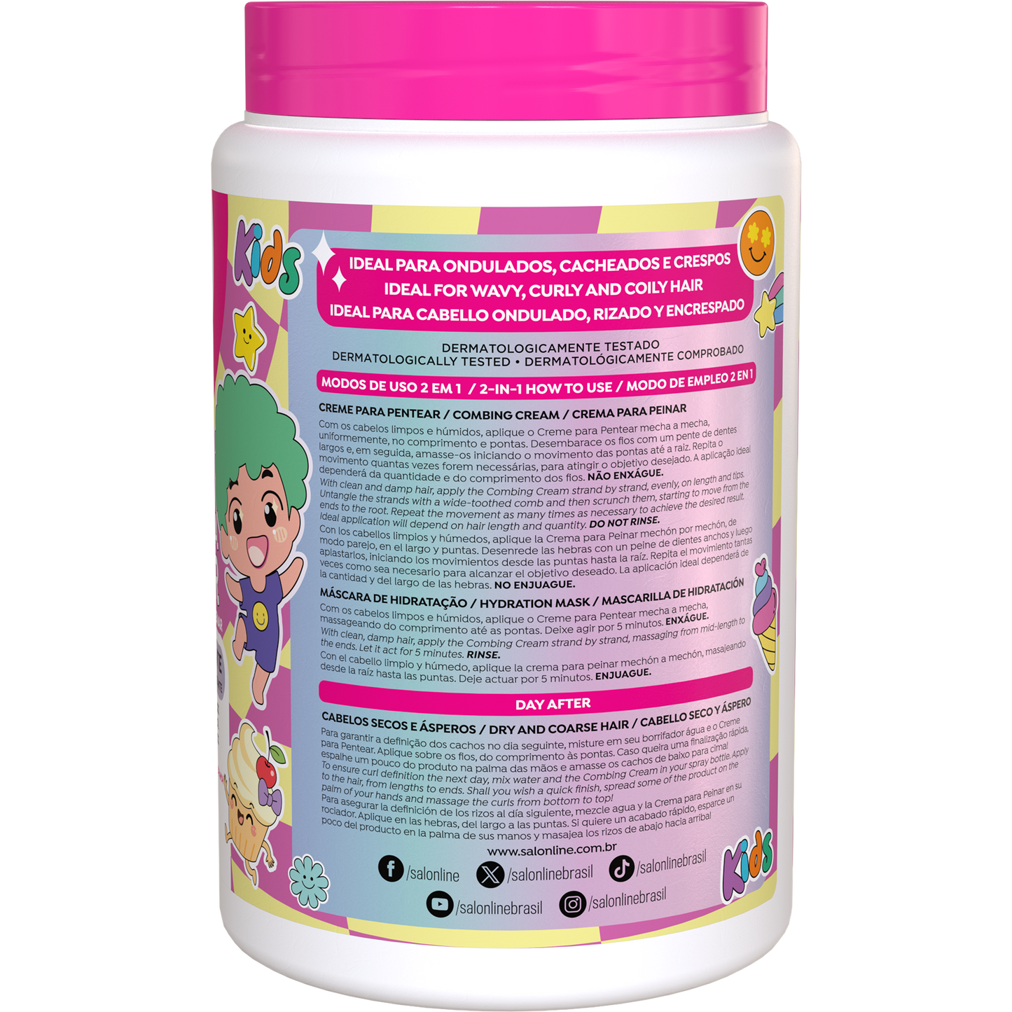 Salon Line Creme de Pentear Vanilla Vibes 1kg