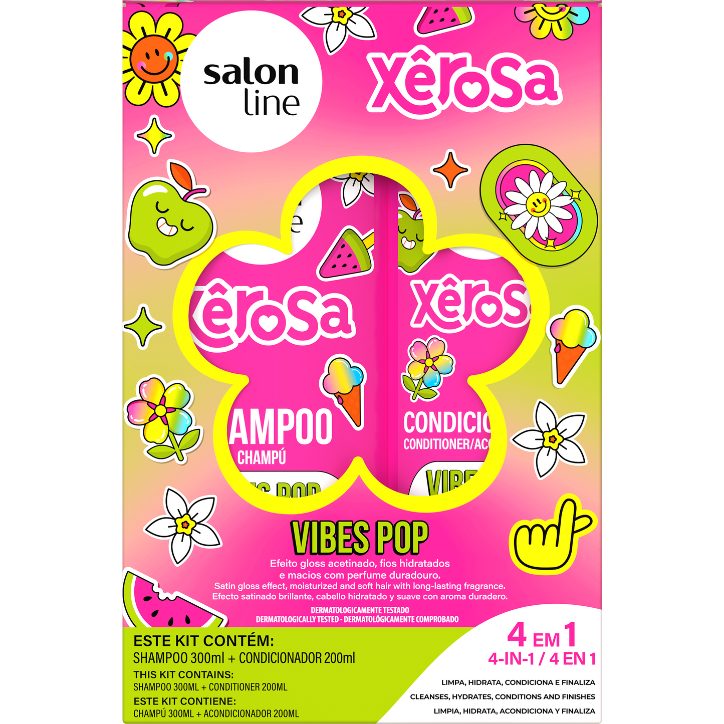 Salon Line Kit Sh+Cnd Xêrosa 500ml – Armazém da Cosmética