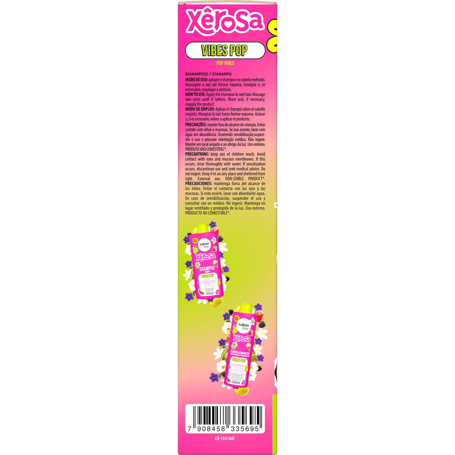 Salon Line Kit Sh+Cnd Xêrosa 500ml