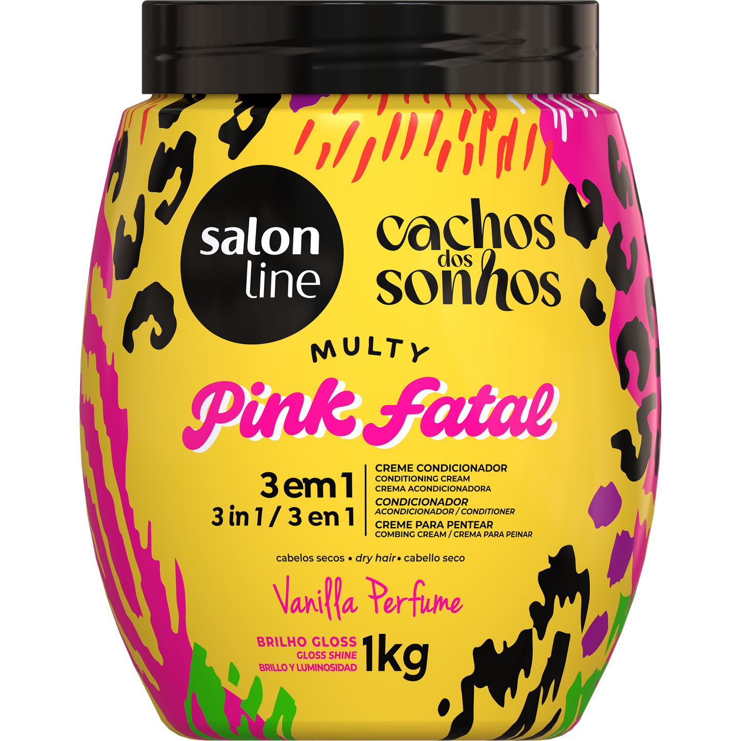 Salon Line Creme Condicionador Pink Fatal 1kg – Armazém da Cosmética
