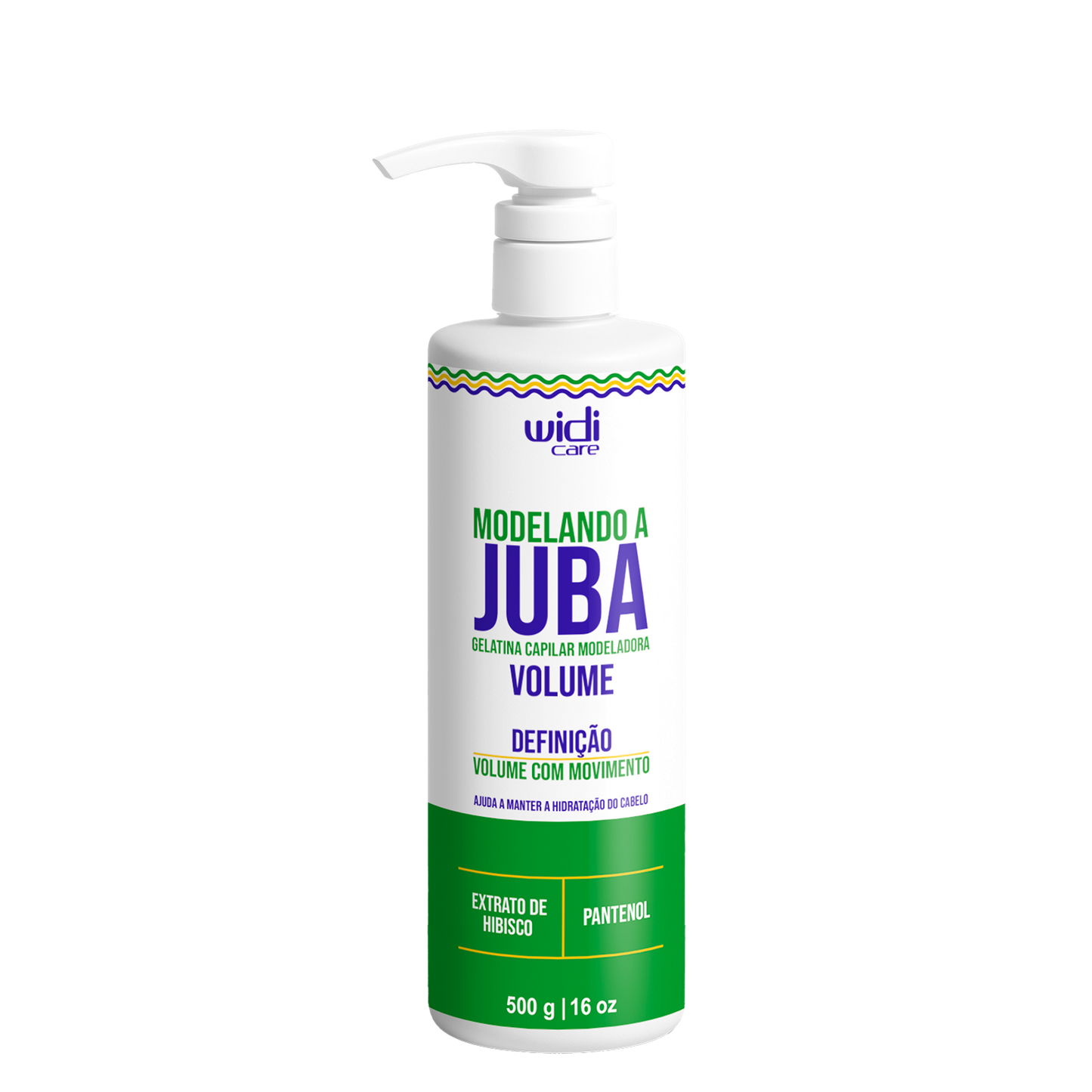 Widi Care Gelatina Juba Volume 500ml – Armazém da Cosmética