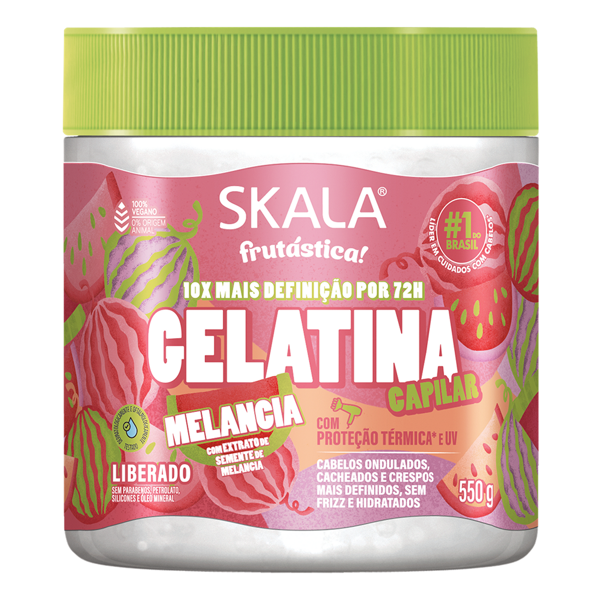 Skala Gelatina Melancia 550g – Armazém da Cosmética