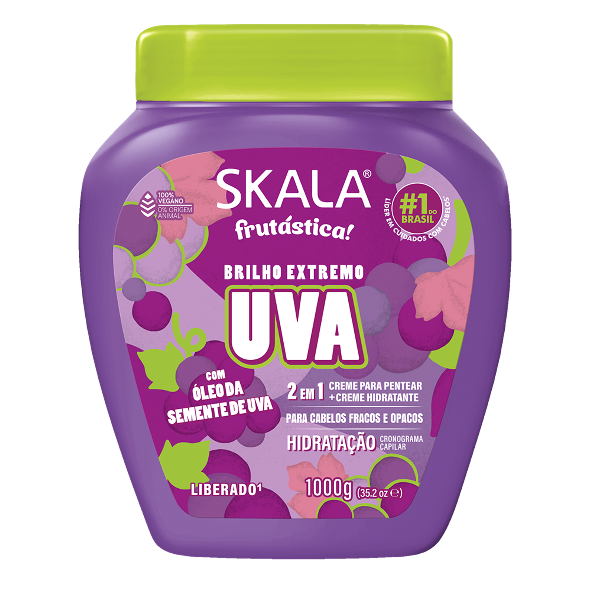 Skala Máscara Frutástica Uva 1kg – Armazém da Cosmética